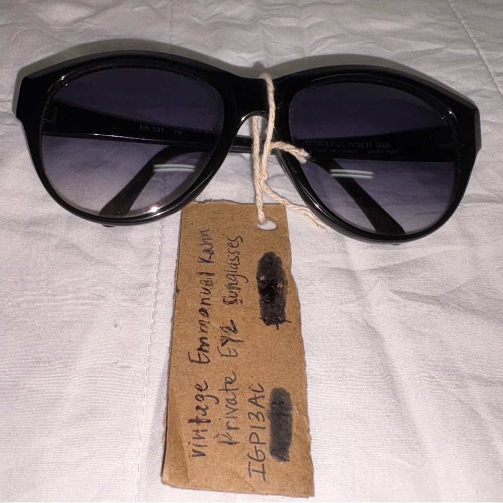 80s Style Vintage Emmanuelle Khanh Paris Sunglasses